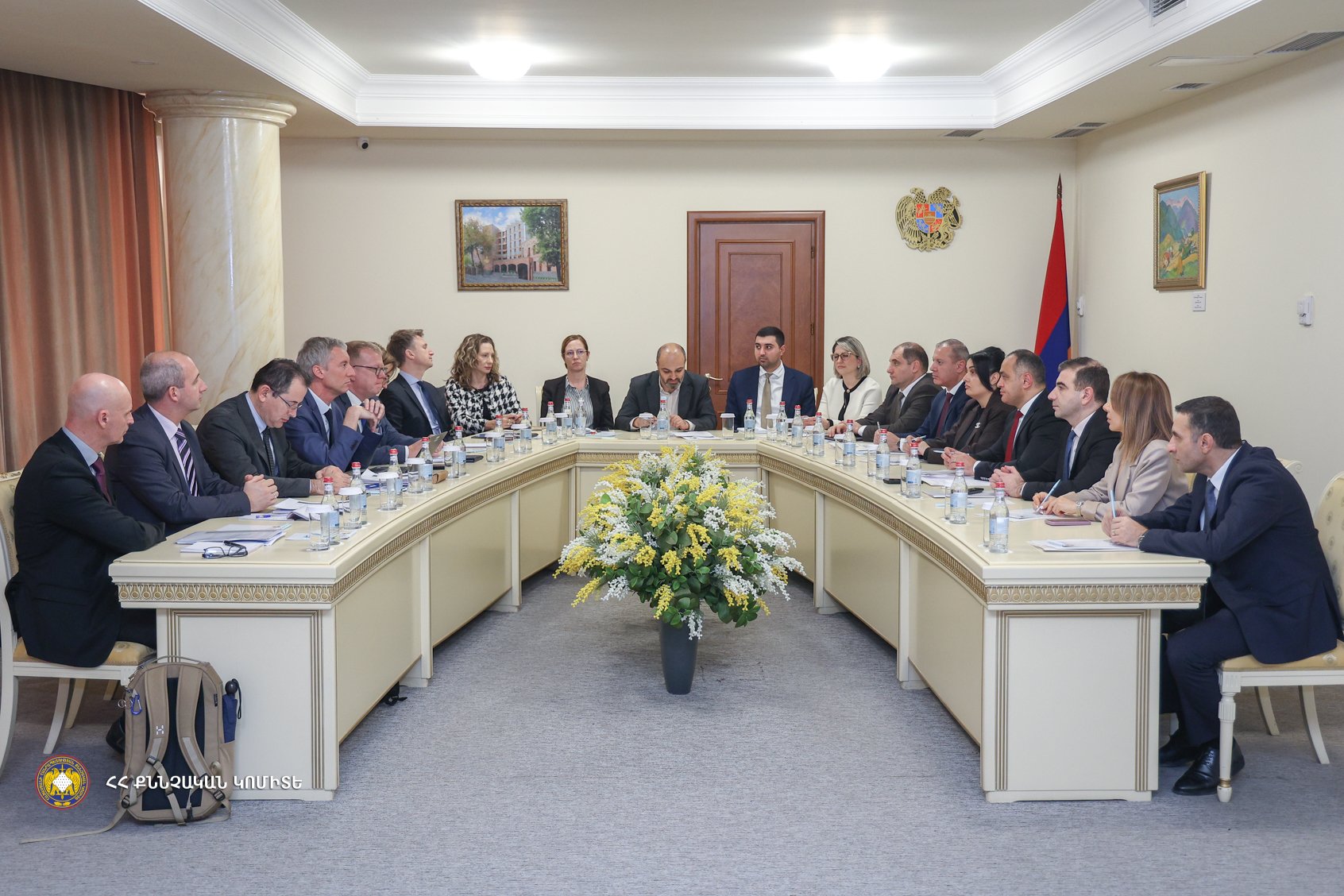 Заместитель председателя Следственного комитета Армении принял первую оценочную миссию ЕС